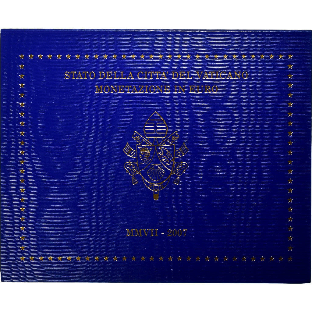 Vaticano, Benedict XVI, Set 1 ct. - 2 Euro, 2007, Rome, N/D, MS(65-70)
