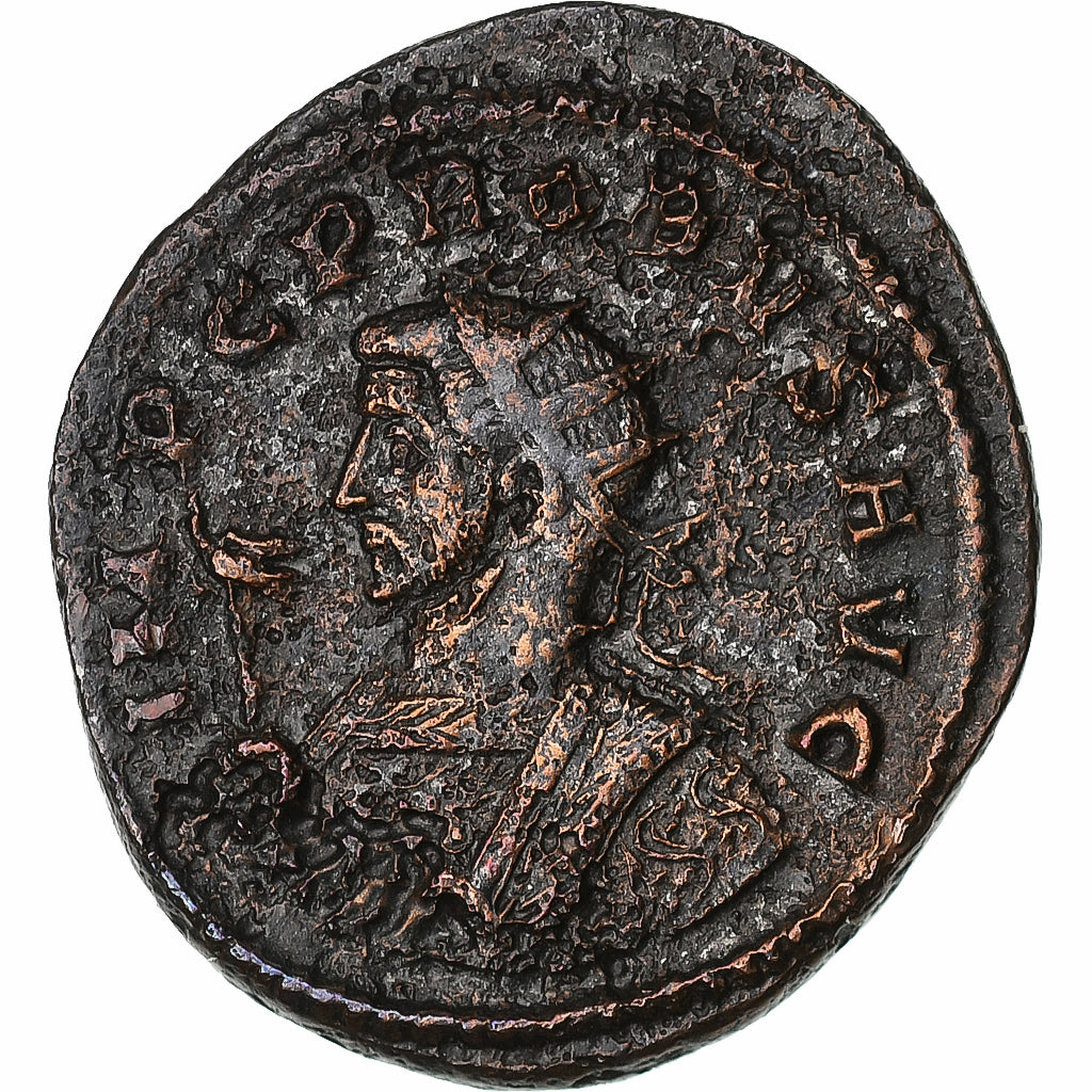 Probus, Aurelianus, 276-282, Ticinum, Billon, ZF+, RIC:490