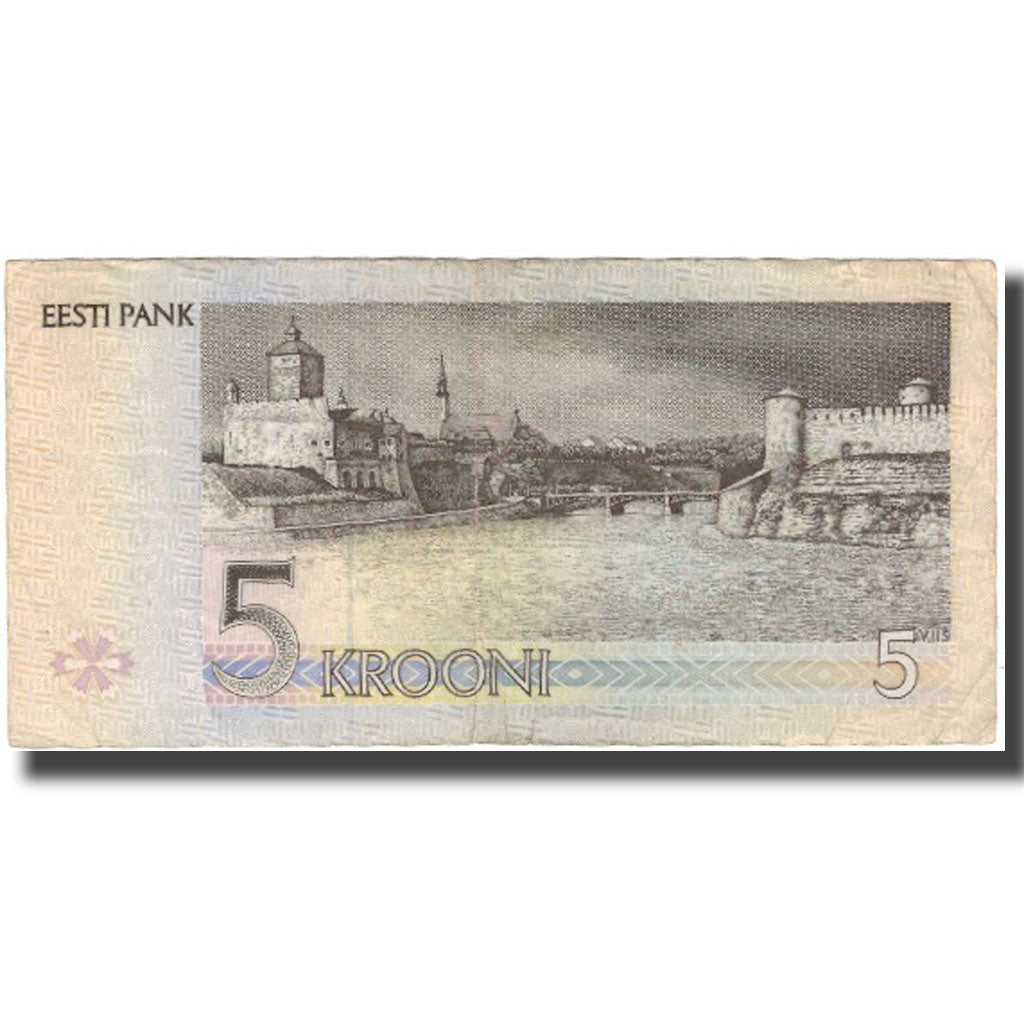 Banknot, Estonia, 5 Krooni, 1994, KM:76a, F(12-15)