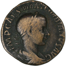 Gordian III, Sesterzio, 240, Rome, Bronzo, MB, RIC:271