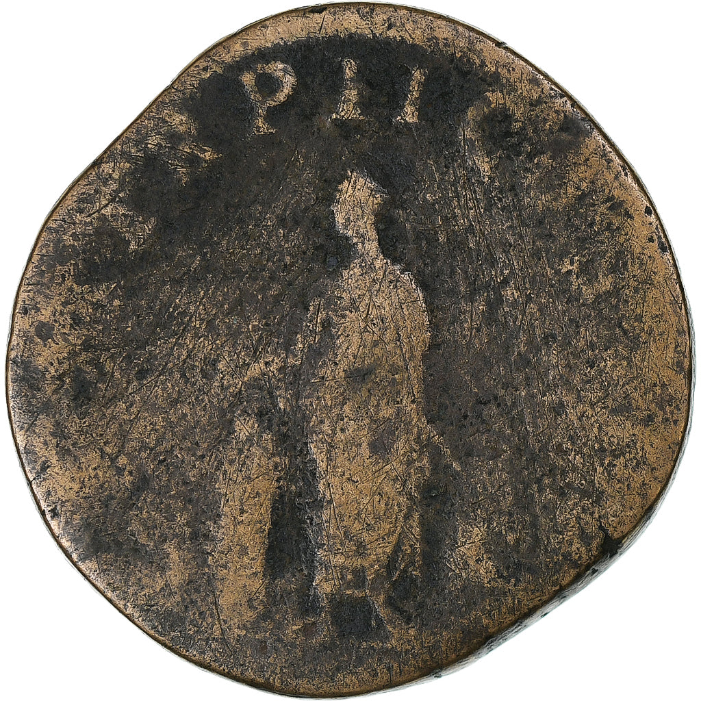 Gordian III, Sesterzio, 240, Rome, Bronzo, MB, RIC:271