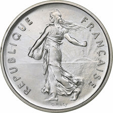 France, 5 Francs, Semeuse, 1971, MDP, Piéfort, Silver, MS(63), Gadoury:154.P2