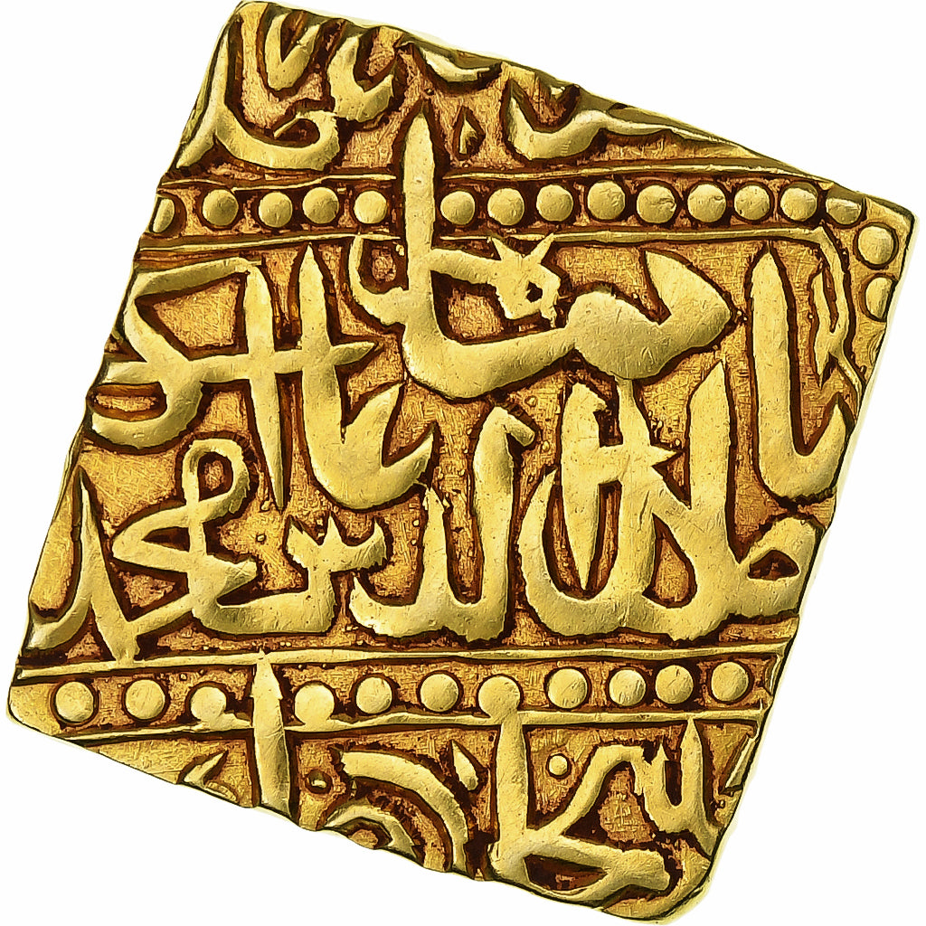 Inde, Mughal Empire, Jalal al-Din Muhammad Akbar, Mohur, AH 982 (1574/5)