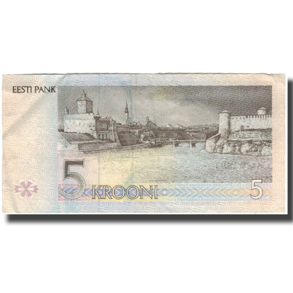 Banknot, Estonia, 5 Krooni, 1994, KM:76a, VF(30-35)