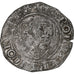 Frankreich, Charles VI, Blanc Guénar, 1389-1422, Tournai, Billon, S+