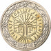 France, 2 Euro, BU, 2002, MDP, Bimétallique, SPL, KM:1289