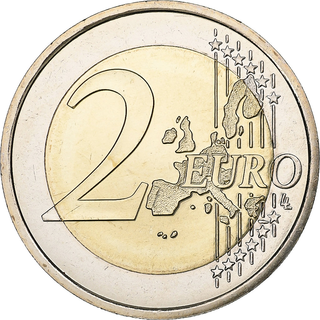 France, 2 Euro, BU, 2002, MDP, Bimétallique, SPL, KM:1289