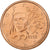 France, 5 Euro Cent, BU, 2002, MDP, Copper Plated Steel, MS(63), KM:1284