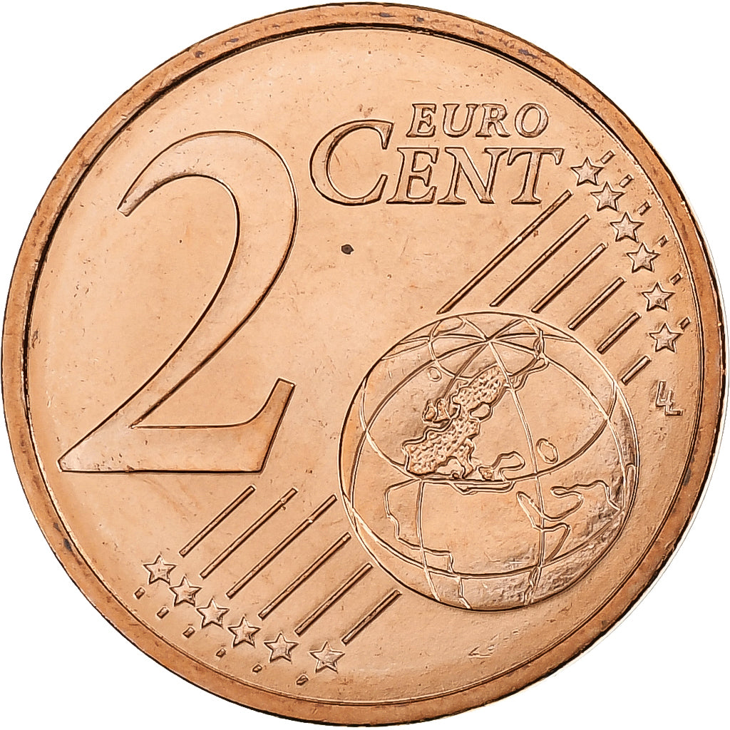 Francia, 2 Euro Cent, BU, 2002, MDP, Acciaio placcato rame, SPL, KM:1283
