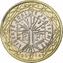 Francia, Euro, BU, 2014, MDP, Bi-metallico, SPL, KM:1288