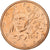 France, 5 Euro Cent, BU, 2014, MDP, Copper Plated Steel, MS(63), KM:1284
