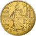 France, 10 Euro Cent, BU, 2014, MDP, Nordic gold, MS(63), KM:1285