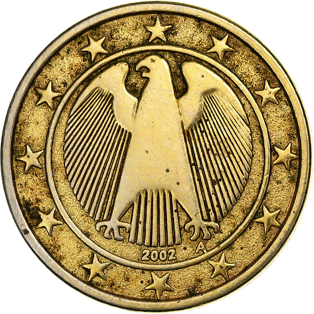 Allemagne, Jeton, Euro, Specimen, 2002, Laiton, SUP