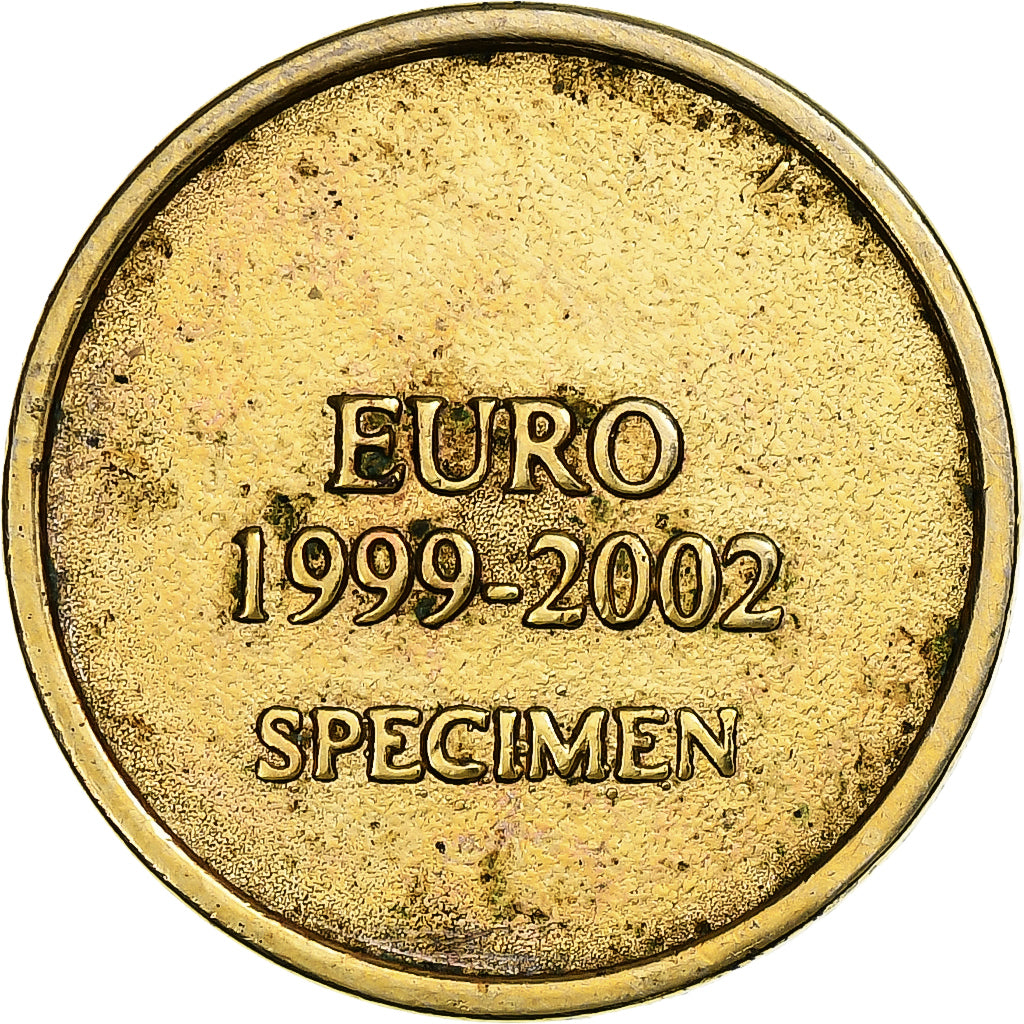 Allemagne, Jeton, Euro, Specimen, 2002, Laiton, SUP