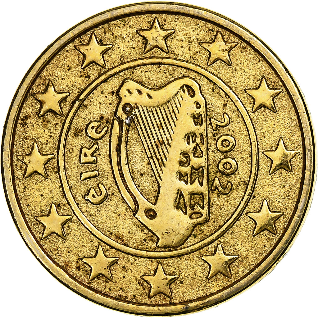 Irlanda, ficha, Euro, Specimen, 2002, Ottone, SPL-
