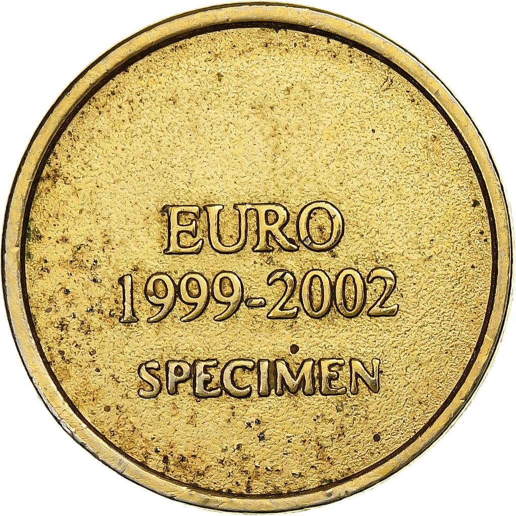 Irlanda, ficha, Euro, Specimen, 2002, Ottone, SPL-