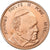 Vaticano, Token, 1 C, Essai-Trial Jean Paul II, 2005, Aço Cromado a Cobre