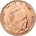 Vaticano, Token, 1 C, Essai-Trial Jean Paul II, 2005, Aço Cromado a Cobre