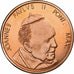 Vatican, Token, 2 C, Essai-Trial Jean Paul II, 2005, Copper Plated Steel