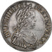 France, Louis XIV, Écu à la mèche courte, 1643, Paris, Silver, AU(55-58)