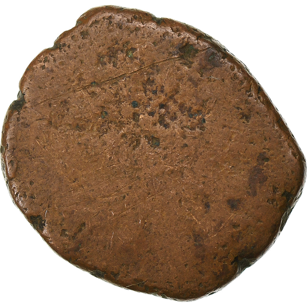 French India, Louis XV, Doudou, n.d. (1715-1774), Pondicherry, Bronze, S