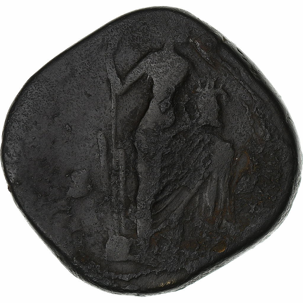 Antoninus Pius, Sestertius, 156-157, Rome, Bronze, F(12-15), RIC:964a