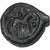 Nervii, Potin au rameau, 1st century BC, Bronce, MBC, Delestrée:629