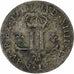 Francia, Louis XIV, XXX Deniers aux 2 L couronnés, 1710, Lyon, Biglione, BB+