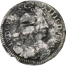 France, Louis XIV, 4 Sols des Traitants, 1675, Paris, Silver, F(12-15)