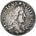 Frankrijk, Louis XIV, 4 Sols des Traitants, 1675, Lyon, Zilver, ZF, Gadoury:103