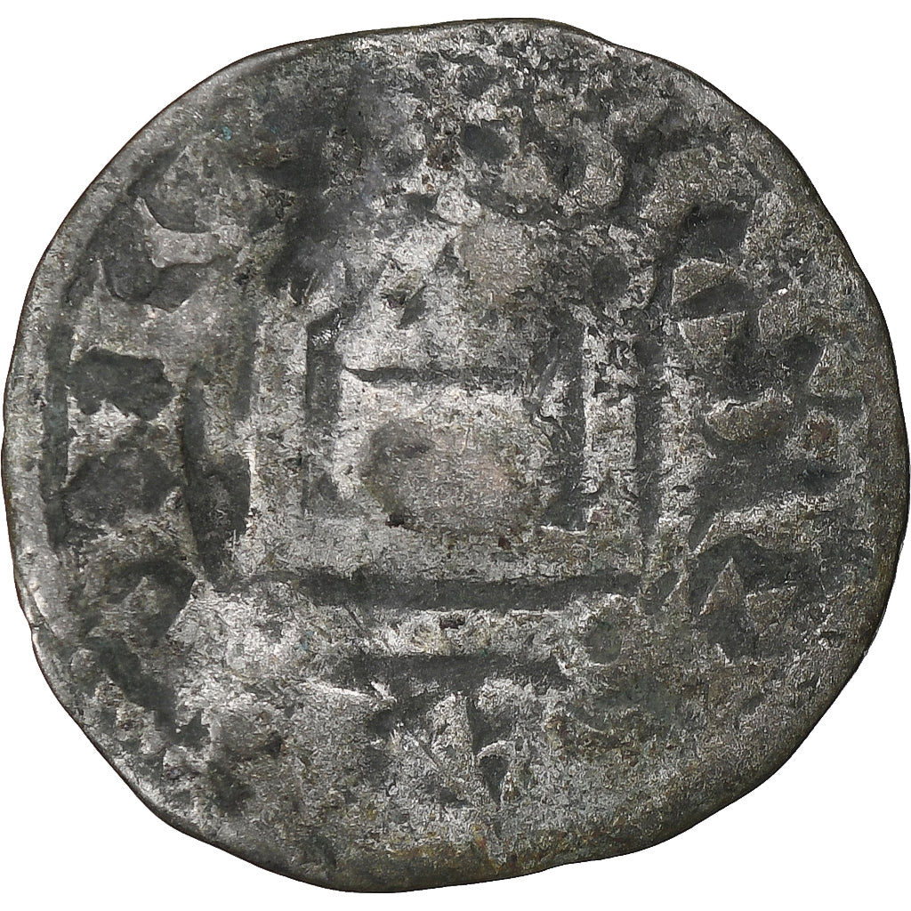 França, Philip II, Denier, 1180-1223, Saint-Martin de Tours, Prata, VF(20-25)