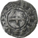 France, Philip II, Denier, 1180-1223, Saint-Martin de Tours, Billon, VF(30-35)