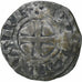 France, Philip II, Denier, 1180-1223, Saint-Martin de Tours, Billon, VF(30-35)