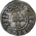 France, Philip II, Denier, 1180-1223, Saint-Martin de Tours, Billon, VF(30-35)