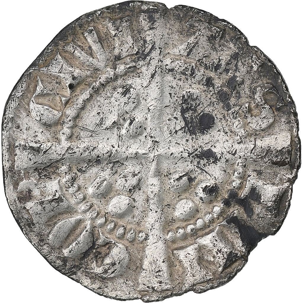 Great Britain, Edward I, II, III, Penny, Lincoln, Silver, VF(20-25)