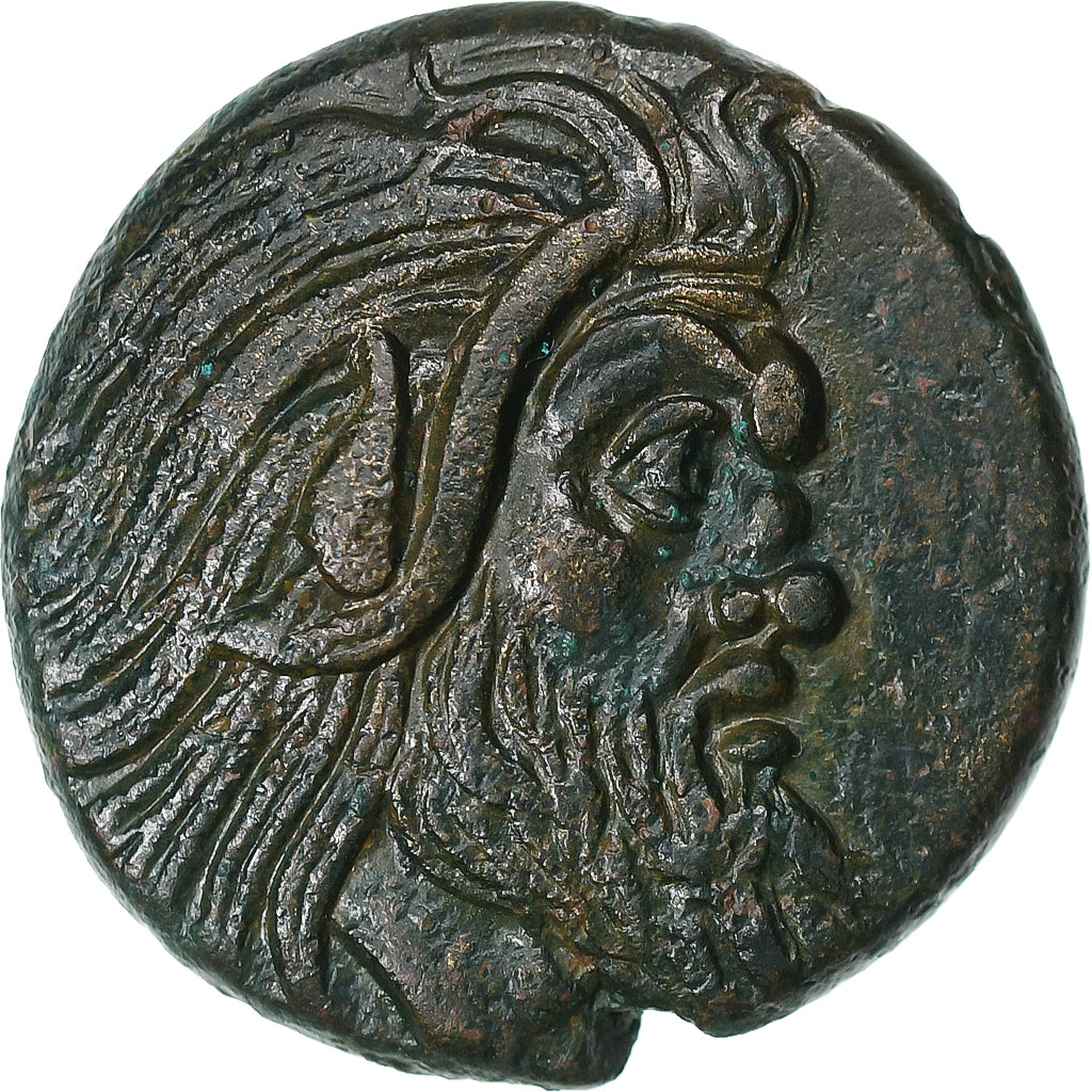 Cimmerian Bosporos, Æ, 310-304/3 BC, Pantikapaion, Bronzo, BB+, HGC:7-113