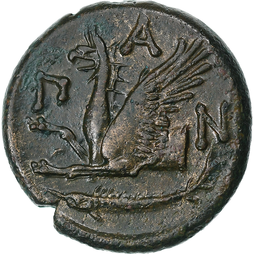 Cimmerian Bosporos, Æ, 310-304/3 BC, Pantikapaion, Bronzo, BB+, HGC:7-113