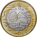 Finlande, 5 Euro, Nordic Nature Series - Waters, 2014, Vantaa, Bimétallique