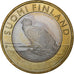 Finland, 5 Euro, White-tailed eagle, 2014, Vantaa, Bi-Metallic, MS(63), KM:209