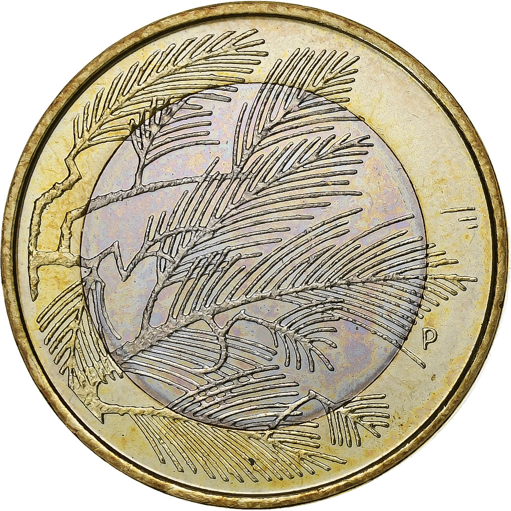 Finlande, 5 Euro, Nordic Nature Series - Wilderness, 2014, Vantaa