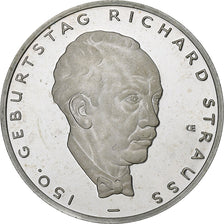 Germany, 10 Euro, Richard Strauss, Proof, 2014, Berlin, Silver, MS(60-62)