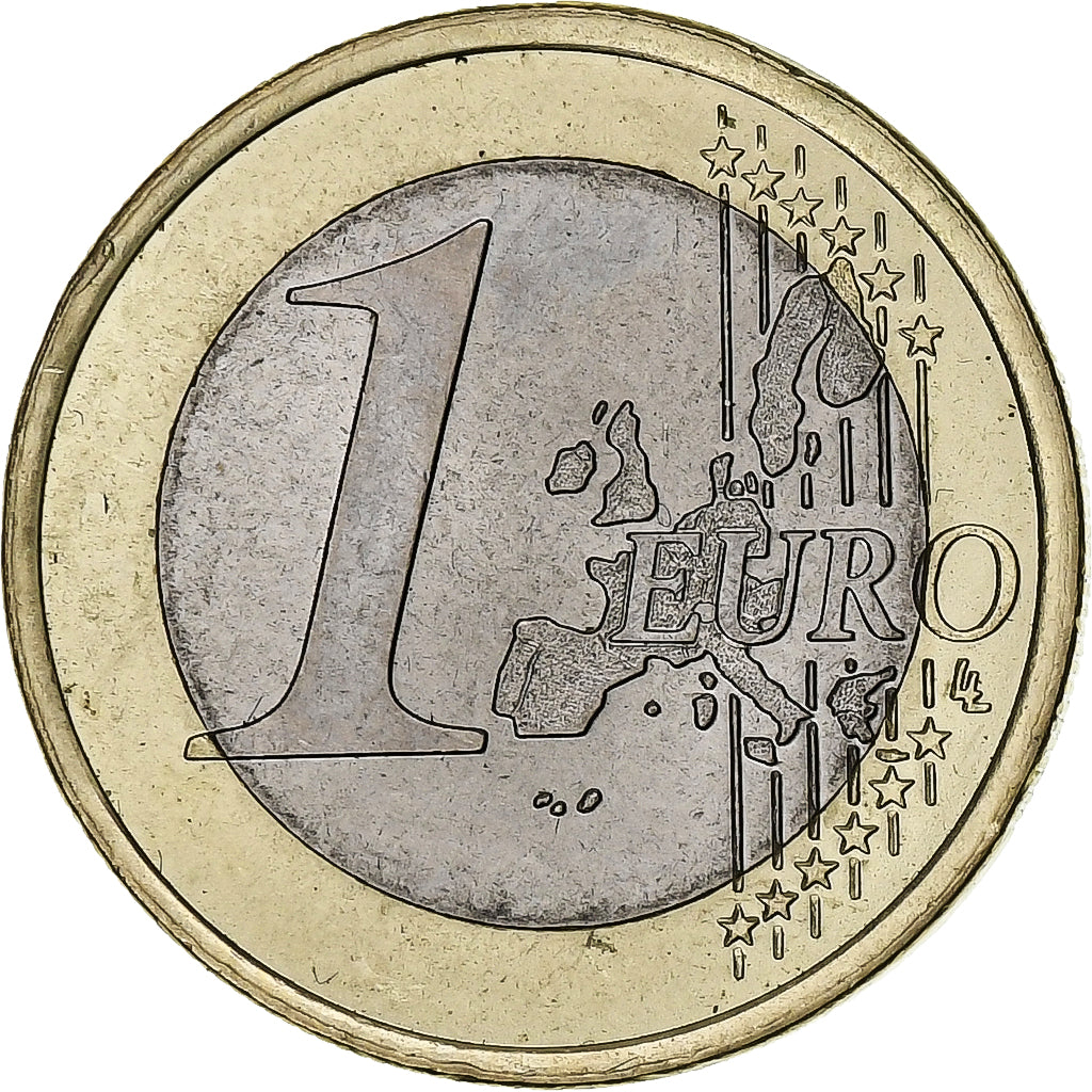Monaco, Rainier III & Albert, Euro, 2003, Bi-Metallic, AU(55-58)
