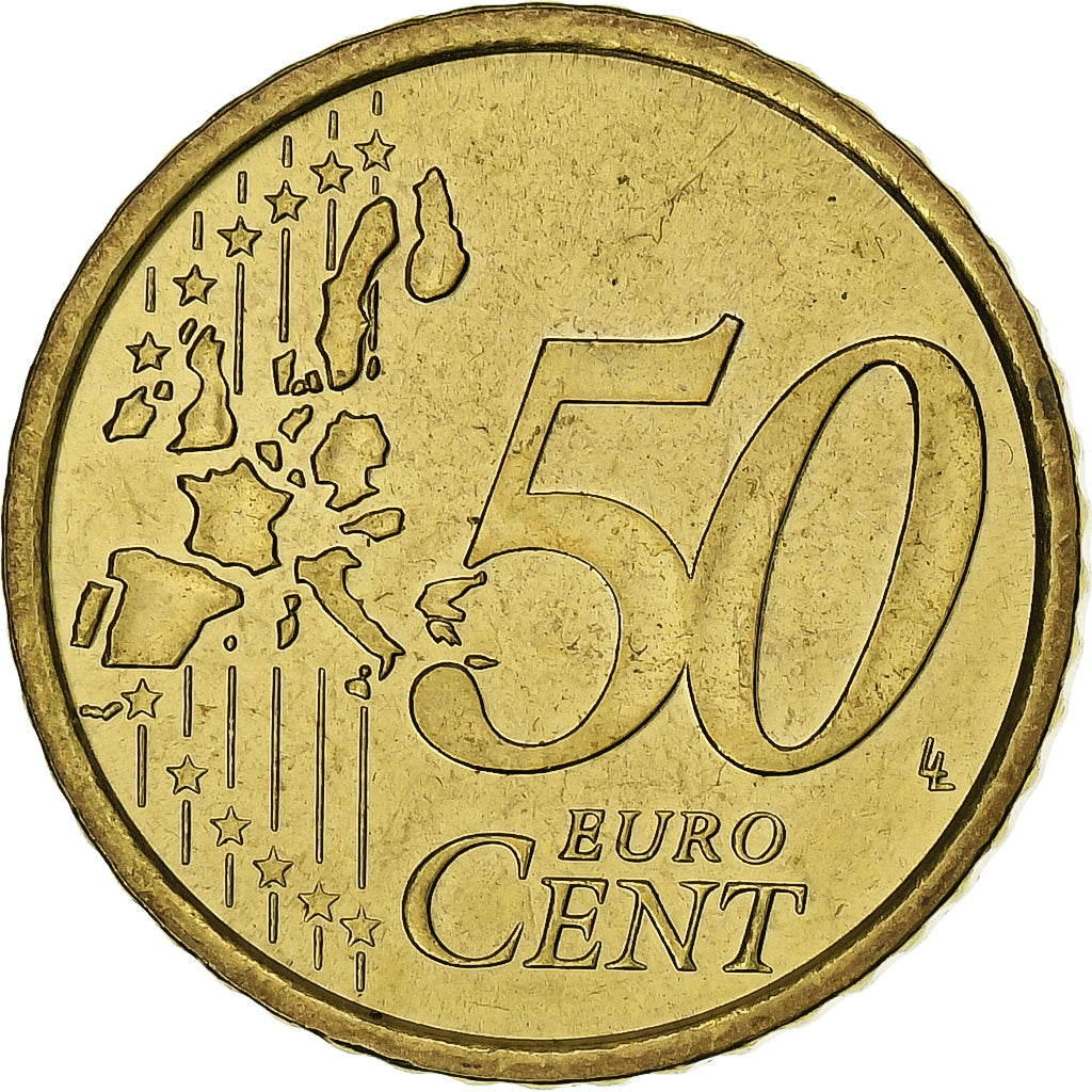Saint Marin , 50 Euro Cent, 2003, Rome, Or nordique, SUP, KM:445
