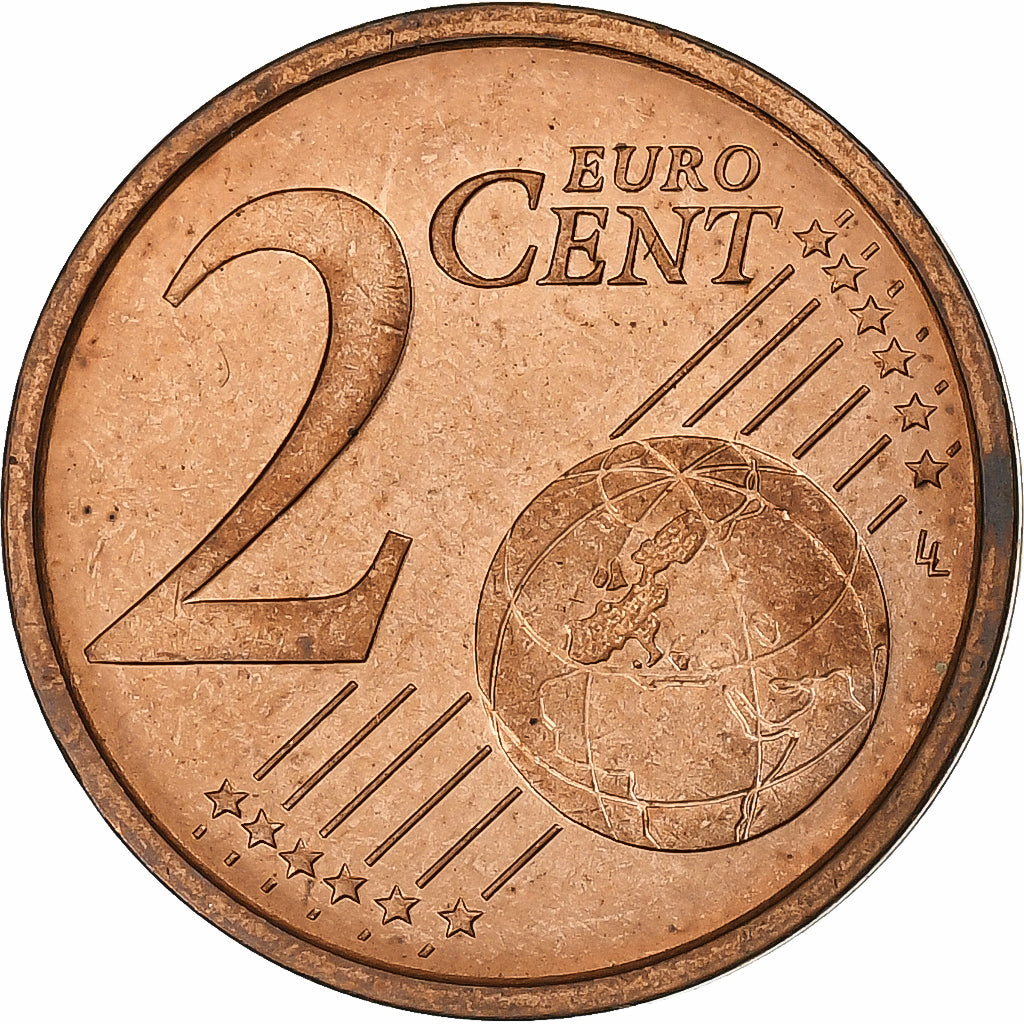 Saint Marin , 2 Euro Cent, 2005, Rome, Cuivre plaqué acier, SUP, KM:441