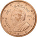 Vatican, Francis, 5 Euro Cent, 2015, Rome, Copper Plated Steel, MS(63), KM:457