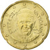 Vatican, Francis, 20 Euro Cent, 2015, Rome, Nordic gold, MS(63), KM:459