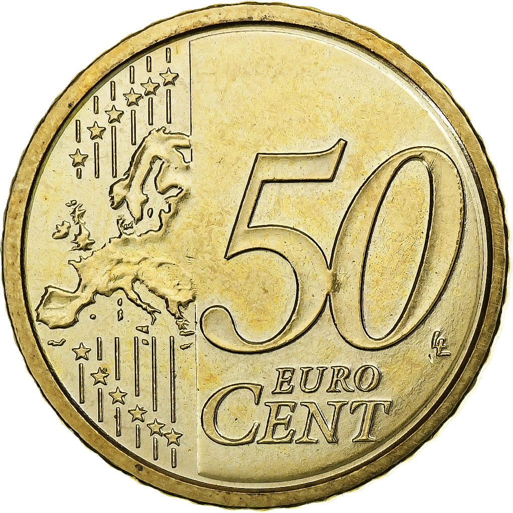 Vatican, Francis, 50 Euro Cent, 2015, Rome, Nordic gold, MS(63), KM:460