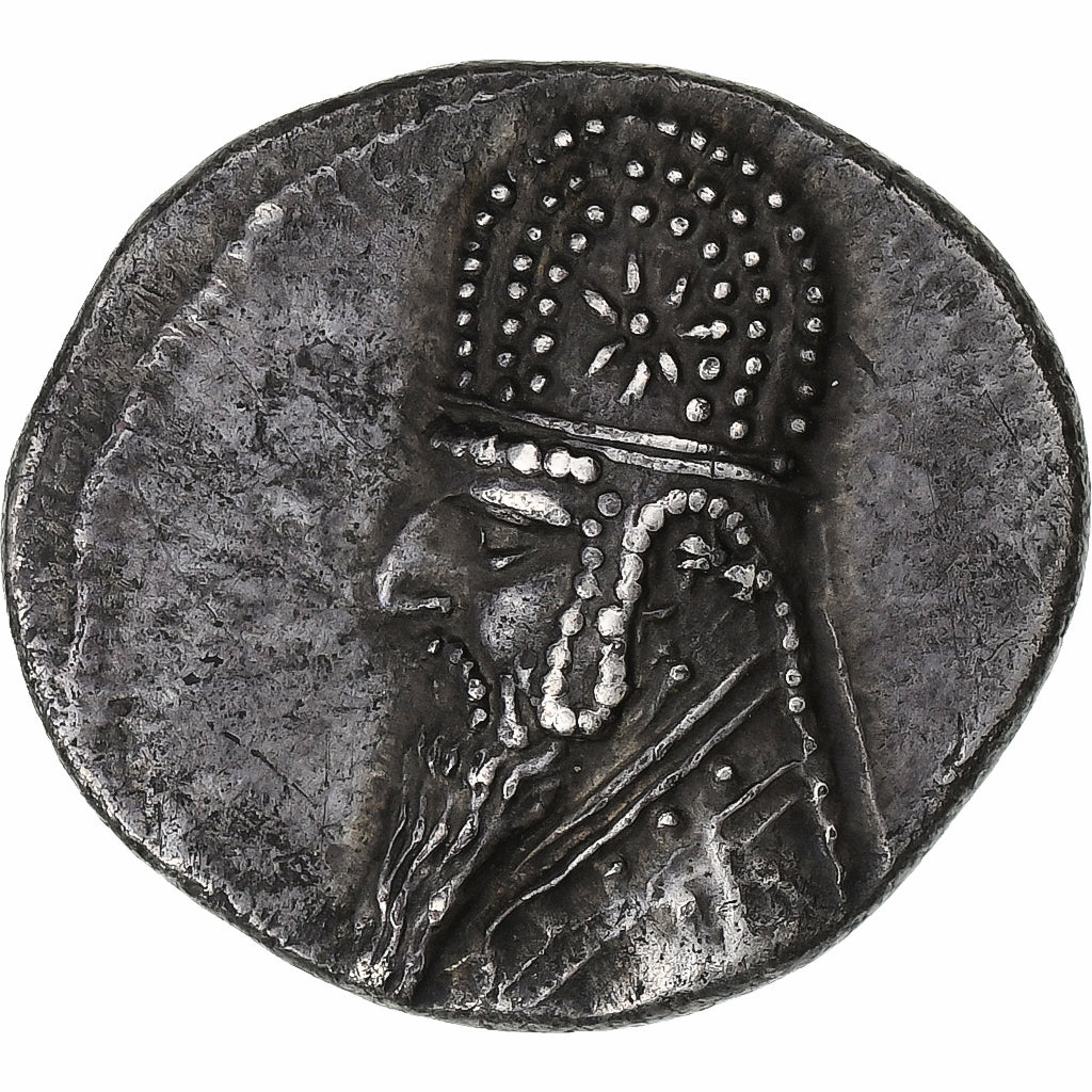 Partija (Królestwo), Mithradates II, Drachm, 121-91 BC, Rhagai, Srebro