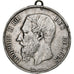 Belgium, Leopold II, 5 Francs, 1868, Brussels, Silver, VF(30-35)
