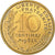 Francia, 10 Centimes, Marianne, 1962, MDP, ESSAI, Aluminio y cuproníquel, SC